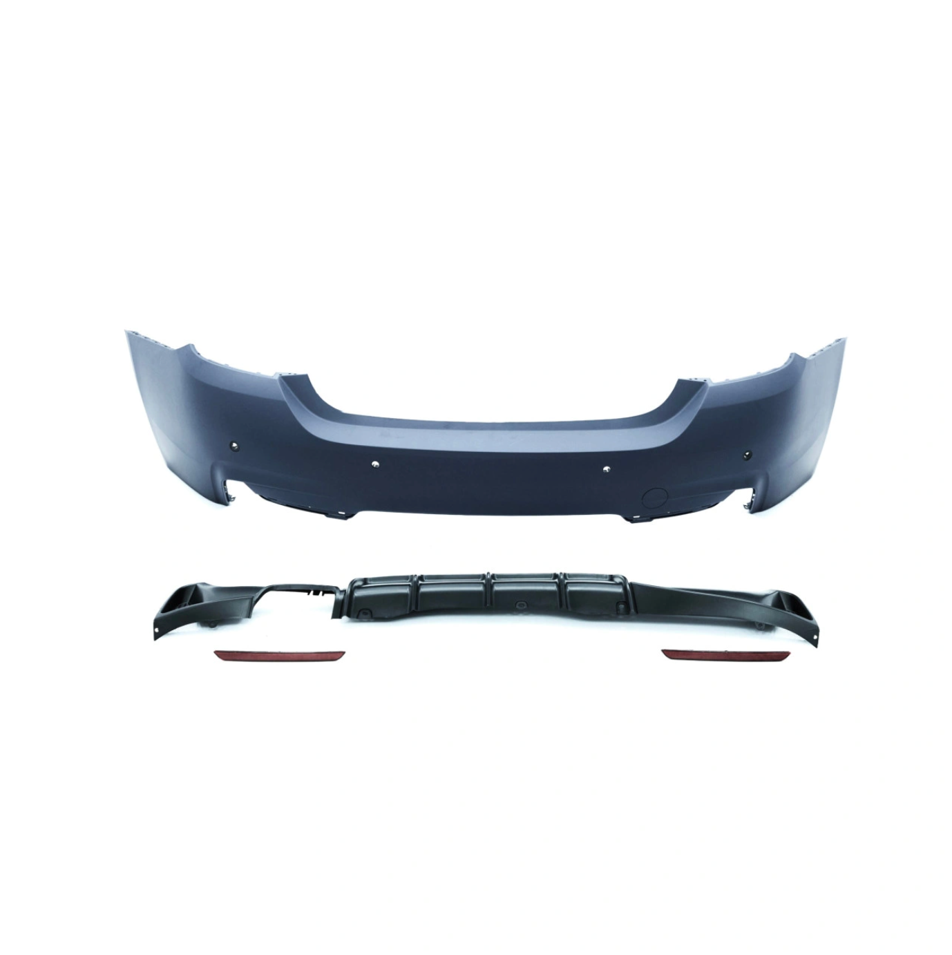 Rear bumper BMW 4-Series F32 F33 F36 (2014-2020) in the style of M Package M-Package