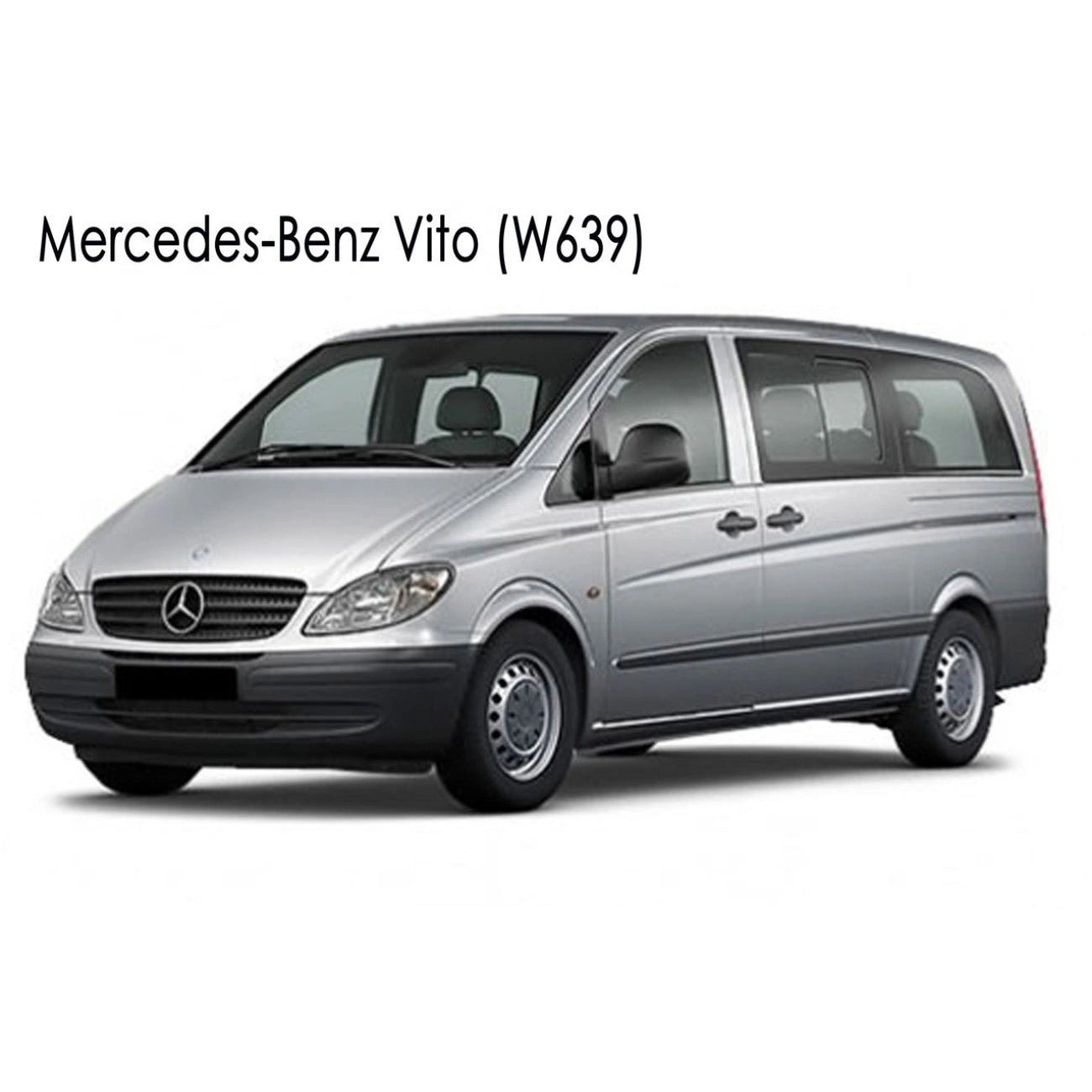 Front bumper Mercedes Vito W639 (2003-2010)