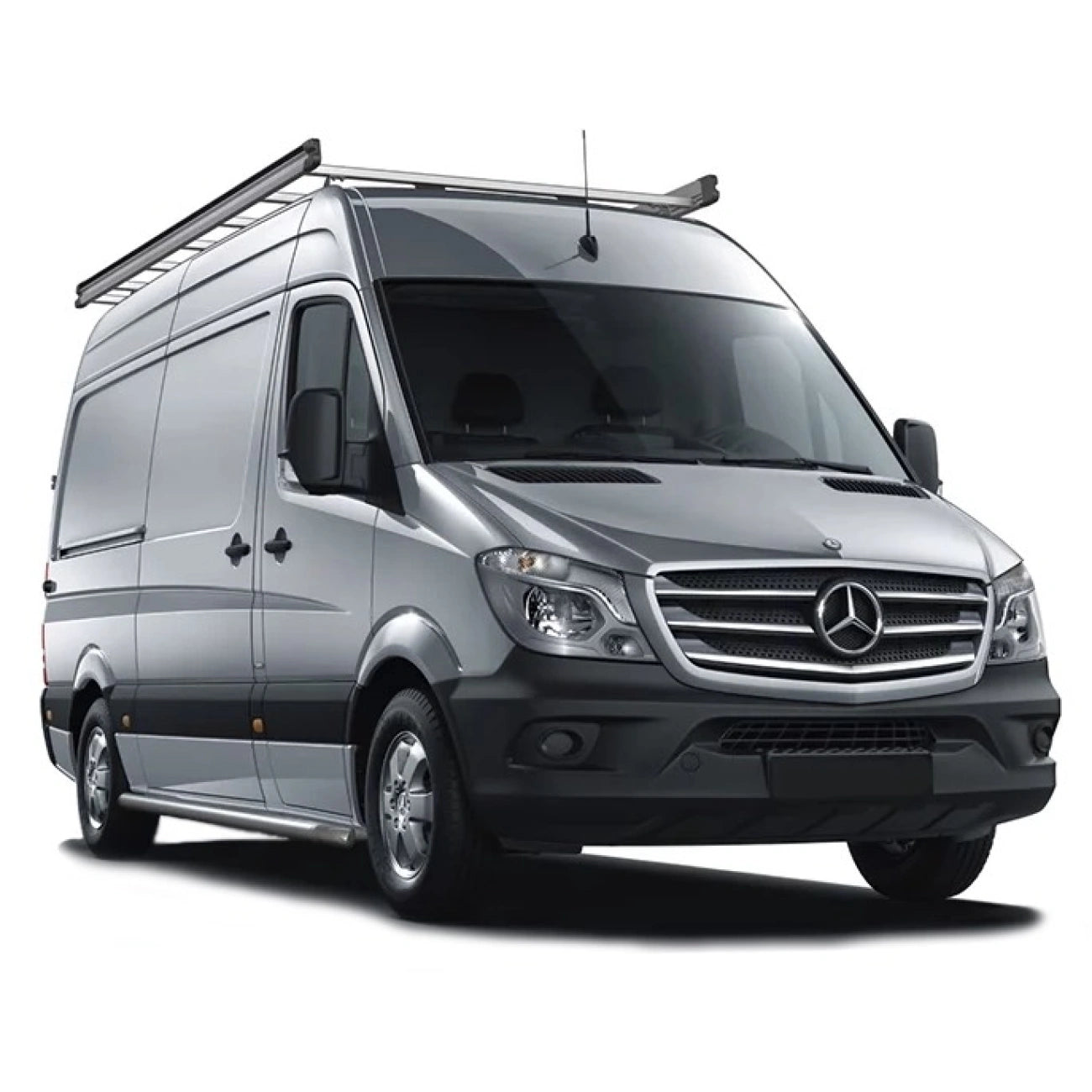Front bumper Mercedes Sprinter W906 (2013-2018) without fog holes