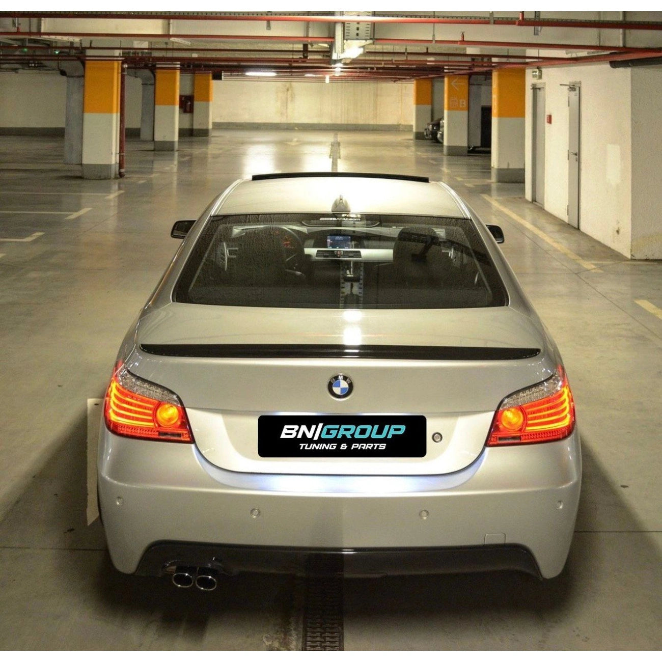 Diffuser for one outlet on the left side in M-Tech style for BMW 5-Series E60 (2003-2010)