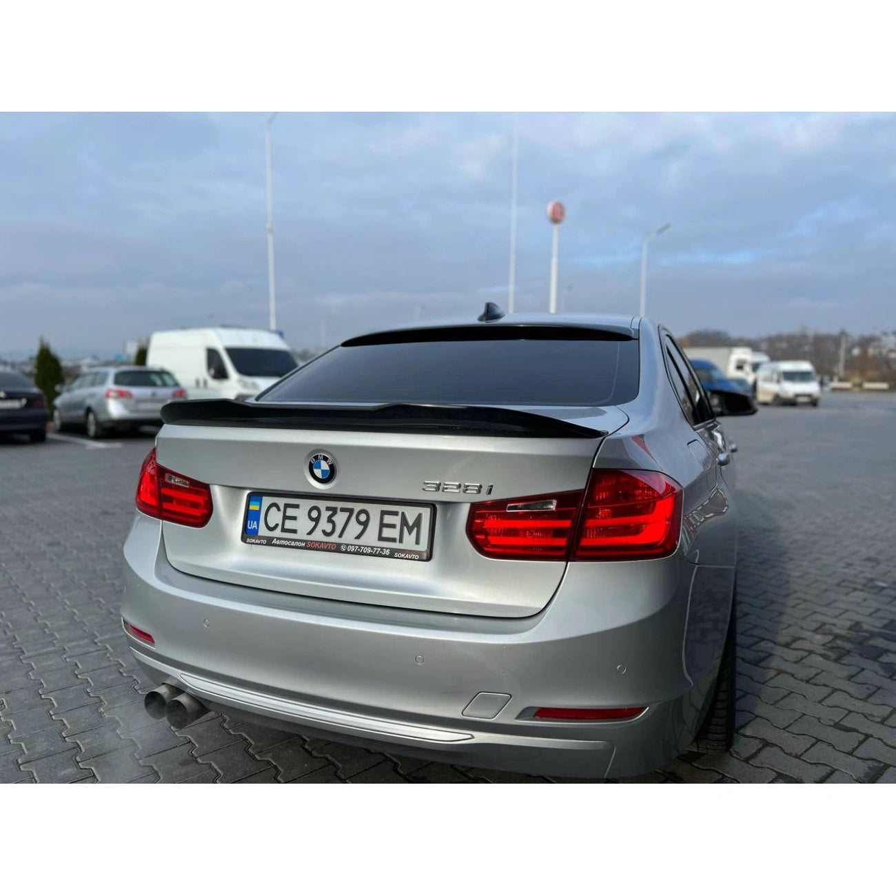 BMW F30 PSM-Style Trunk Lid Spoiler