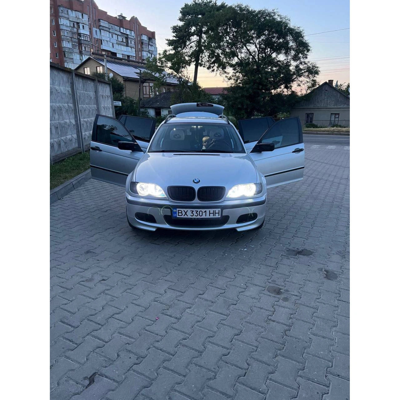 Front bumper BMW 3-Series E46 Sedan Touring (1998-2005) in M-Tech