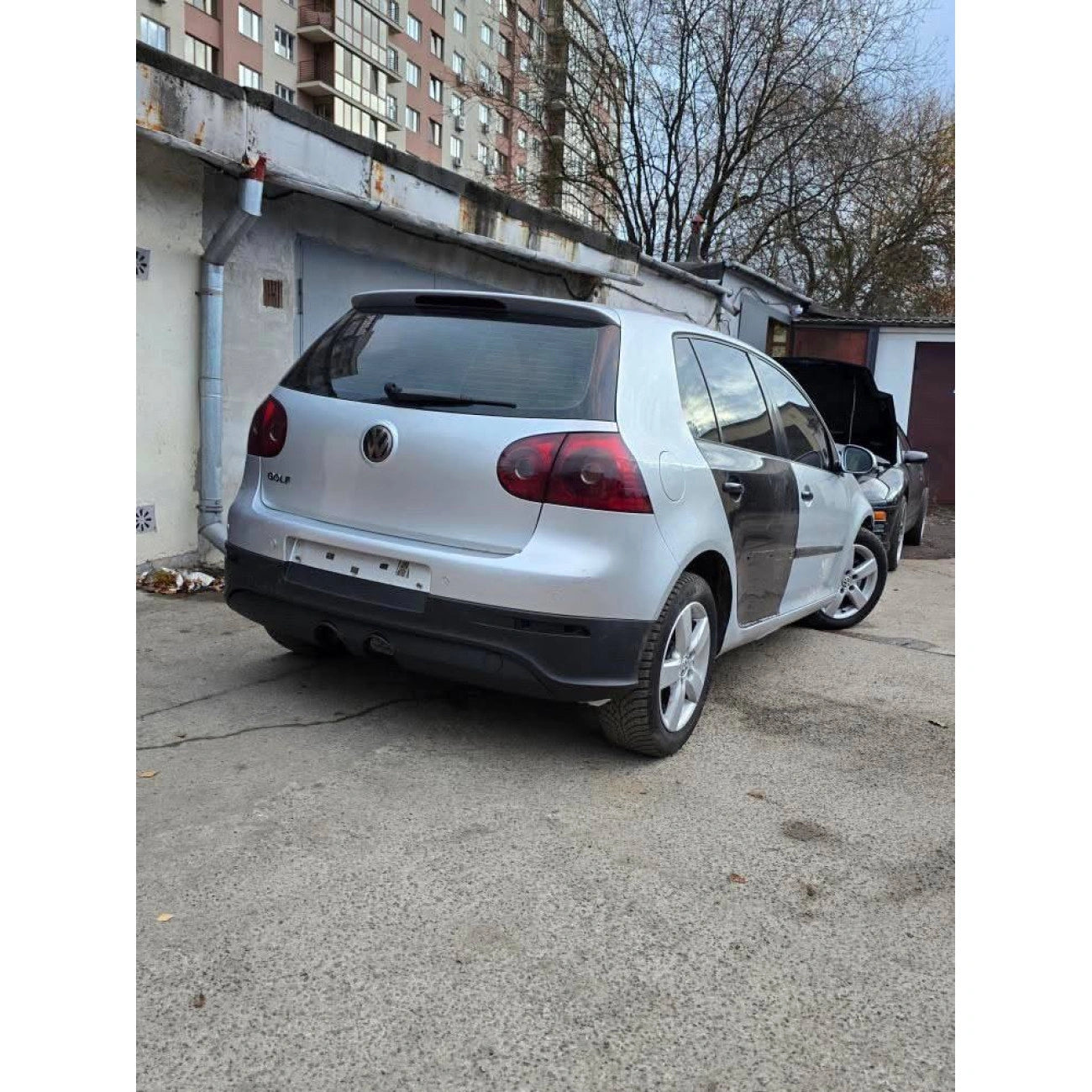 Rear bumper Volkswagen Golf 5 V (2003-2008) in GTi style R32 style