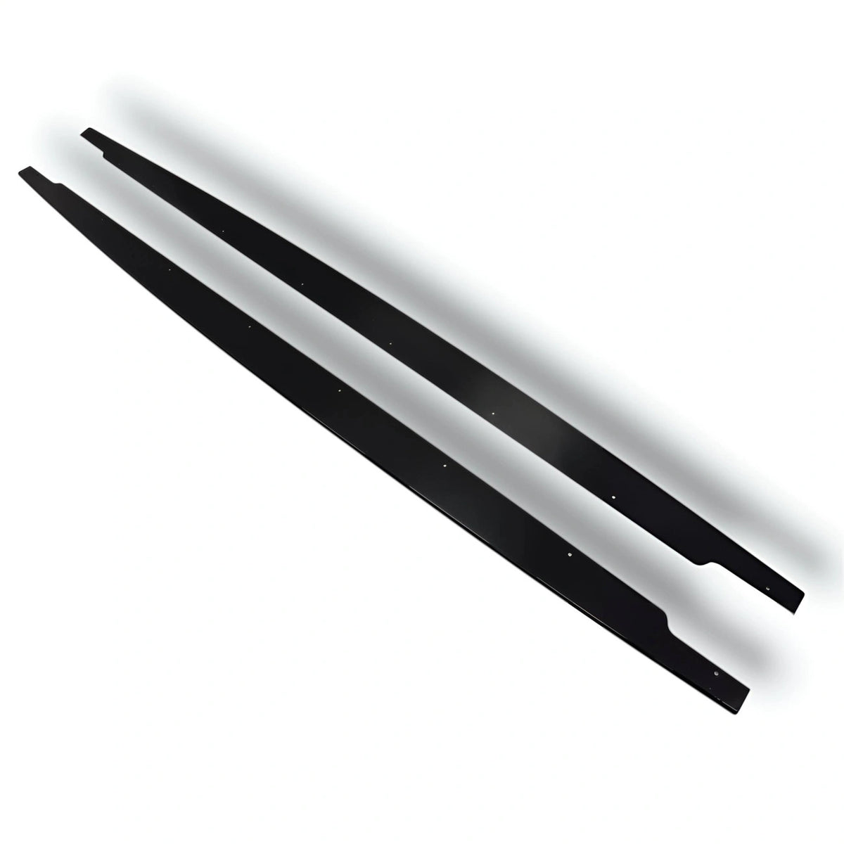 Dokładki Listwy pod progi do BMW E90 E91 w stylu M-Performance 2005–2011 – 2 szt. czarny połysk