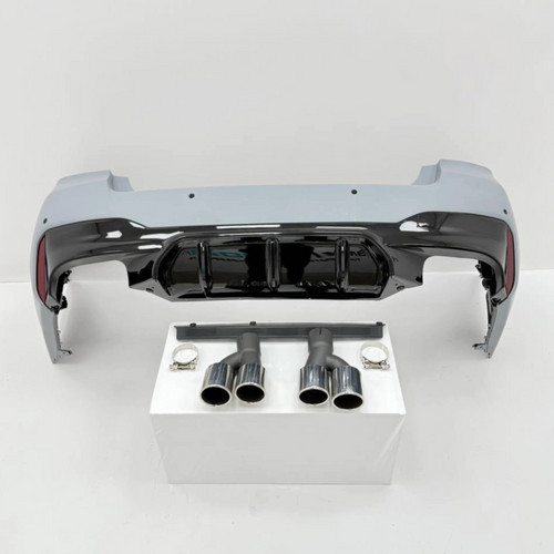 Rear bumper assembly for BMW 5-Series G30 (2020-2023) in M5-Look style