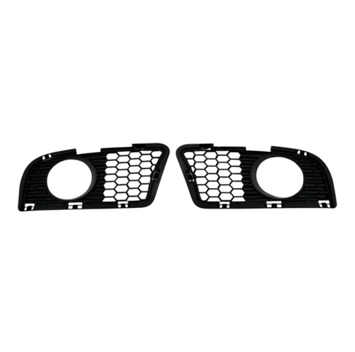 Lower grilles of the front bumper with a cutout for PTF for BMW 5-Series F10 F11