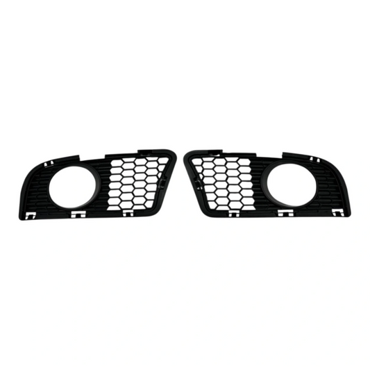 Lower grilles of the front bumper with a cutout for PTF for BMW 5-Series F10 F11
