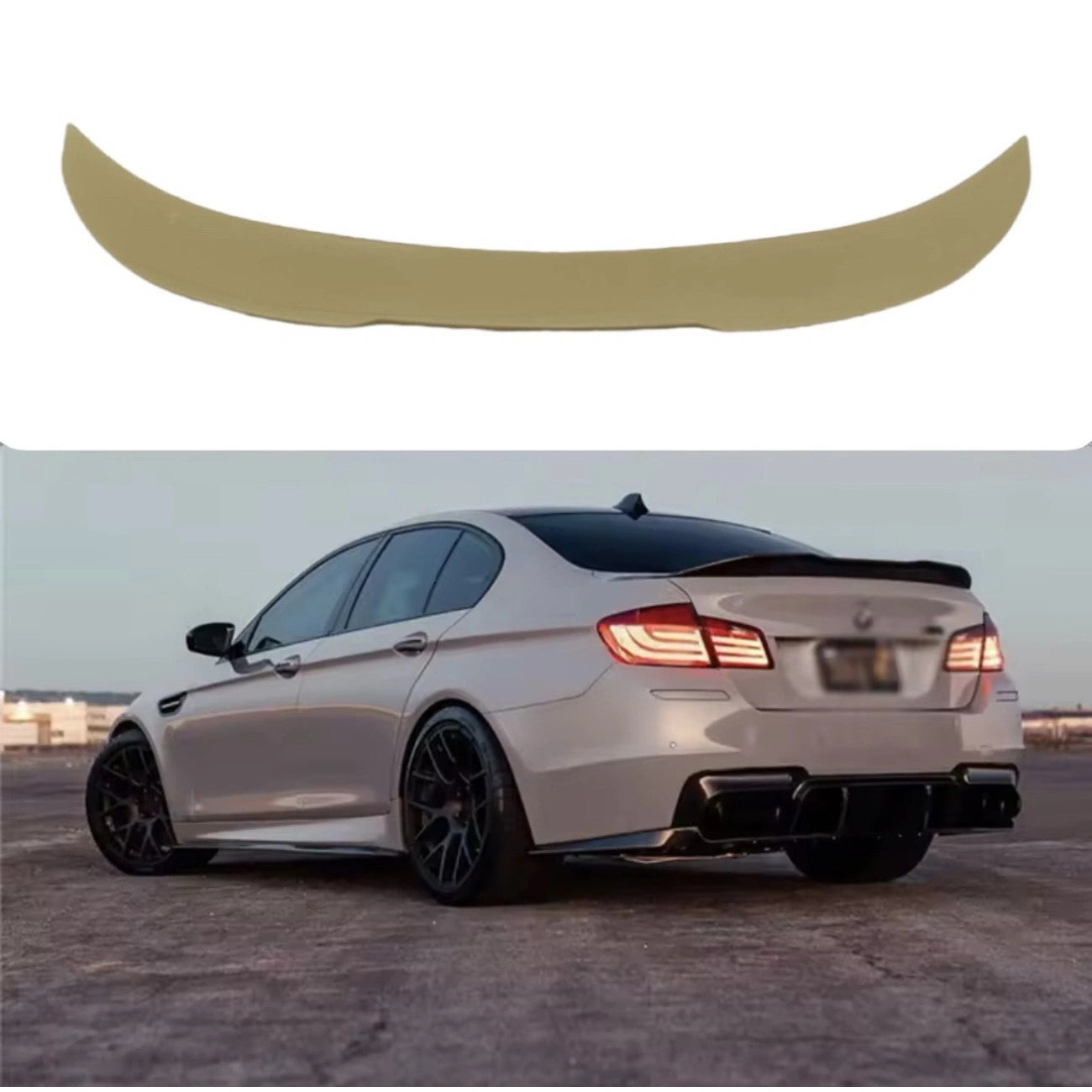 Spojler na klapę bagażnika BMW F10 w stylu PSM
