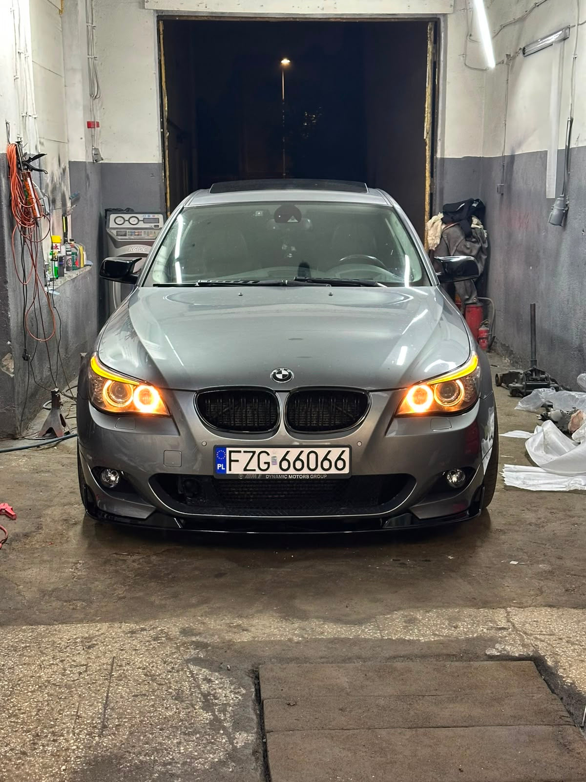 Lip Cover Splitter Front Bumper BMW 5-Series E60 E61 in HAMANN Style