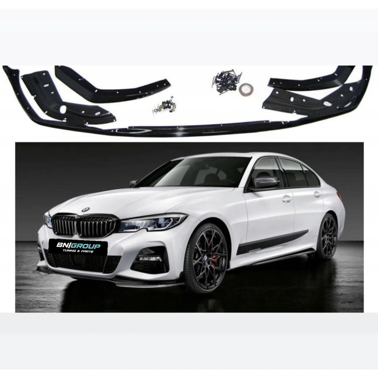 Front bumper lip BMW 3-Series G20 (2018+) M-Performance