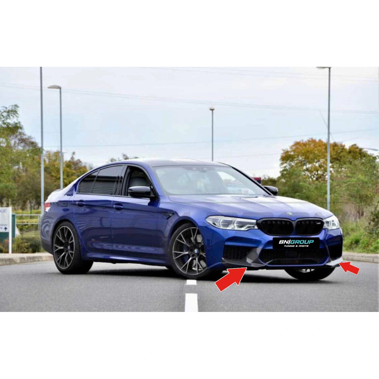 Front Splitters for BMW 5-Series G30 G31