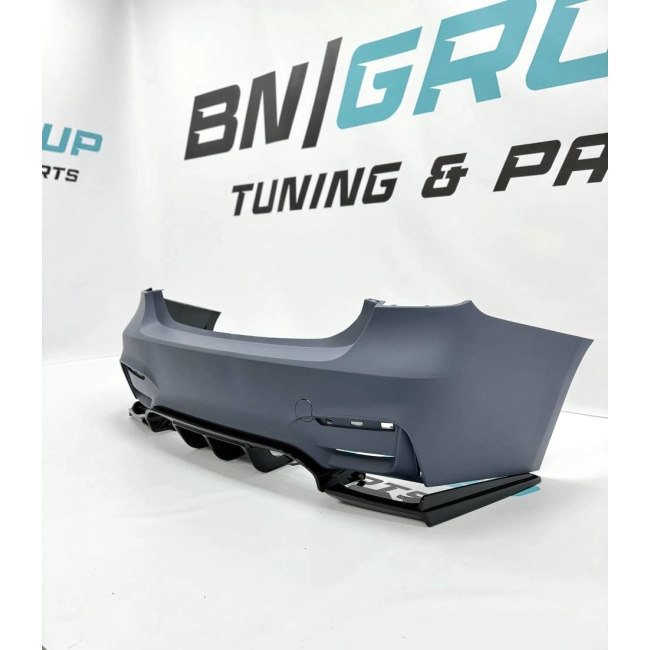 M3-Look Rear Bumper Diffuser for BMW 3-Series F30 (Diffuser + 2 splitters)
