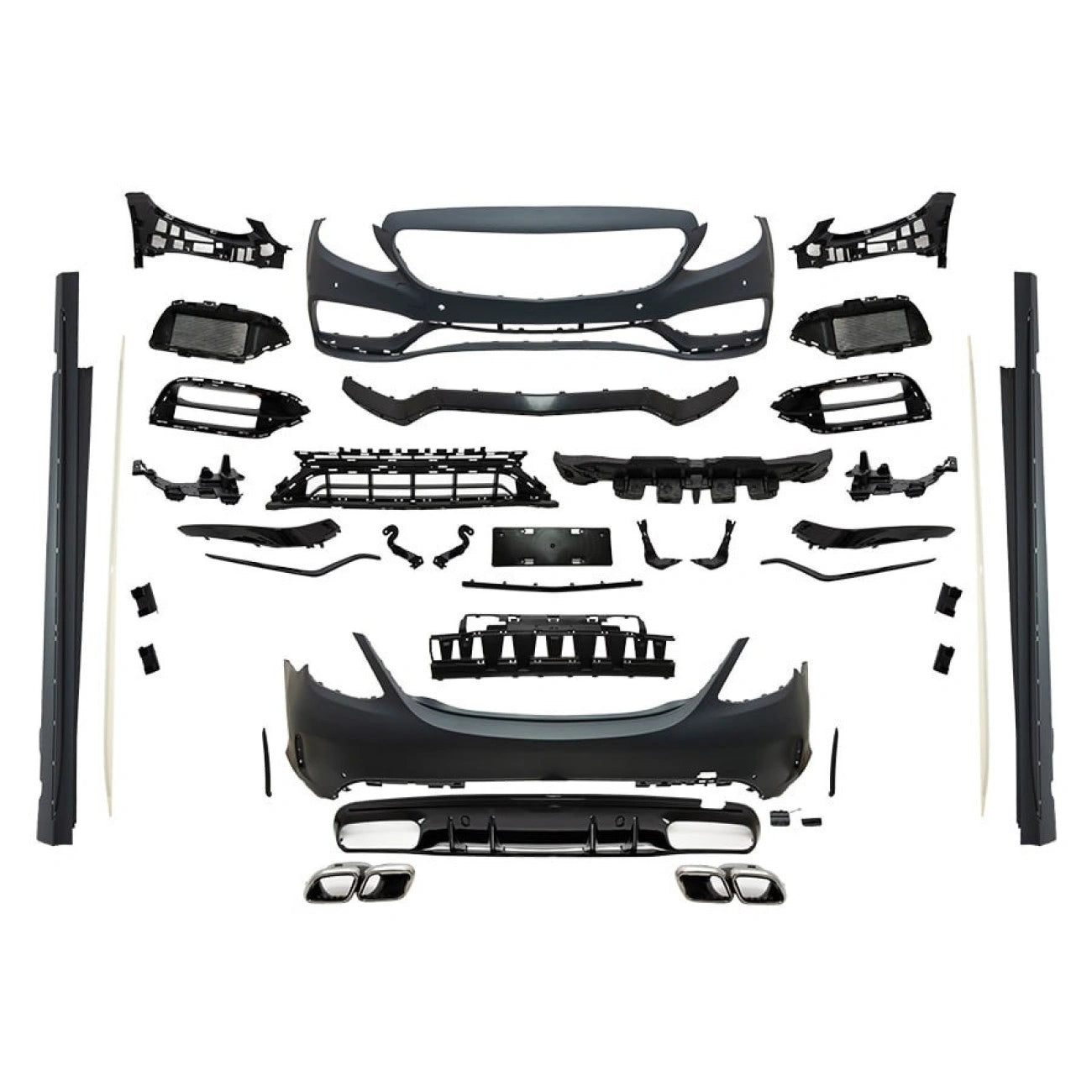 Body Kit do Mercedes-Benz C-Class W205 w stylu C63 AMG (2018-2021)