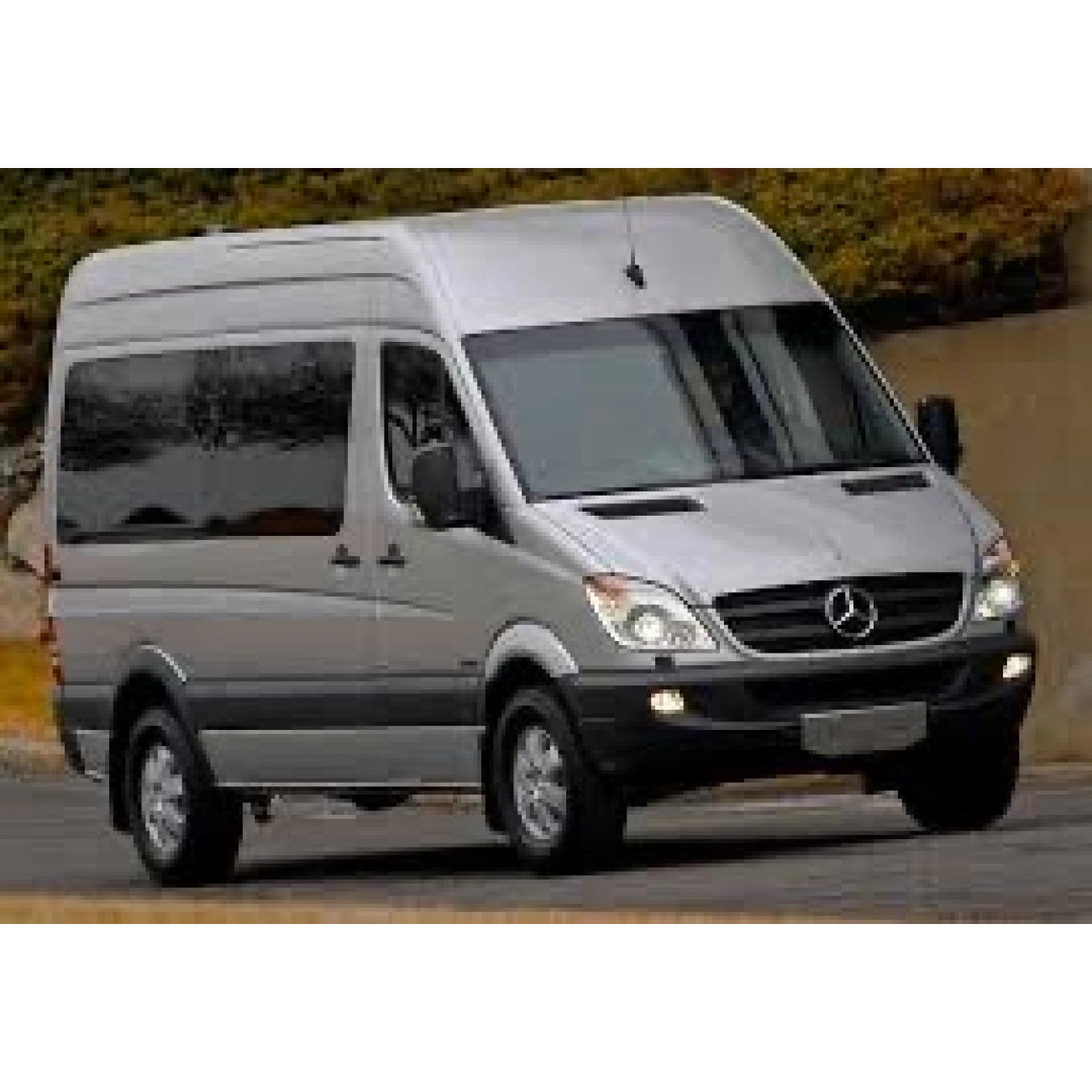 Front bumper Mercedes-Benz Sprinter W906 (2006-2013) with fog holes