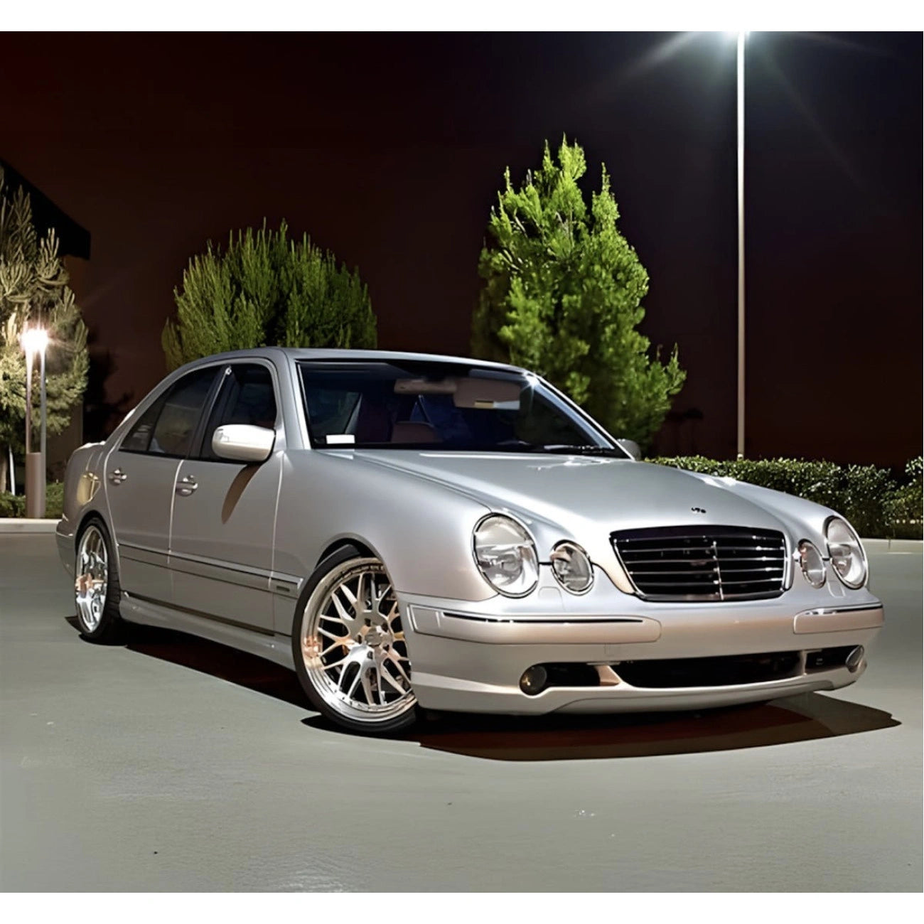 Zderzak przedni Mercedes-Benz W210 AMG E55 Look (2000-2002)