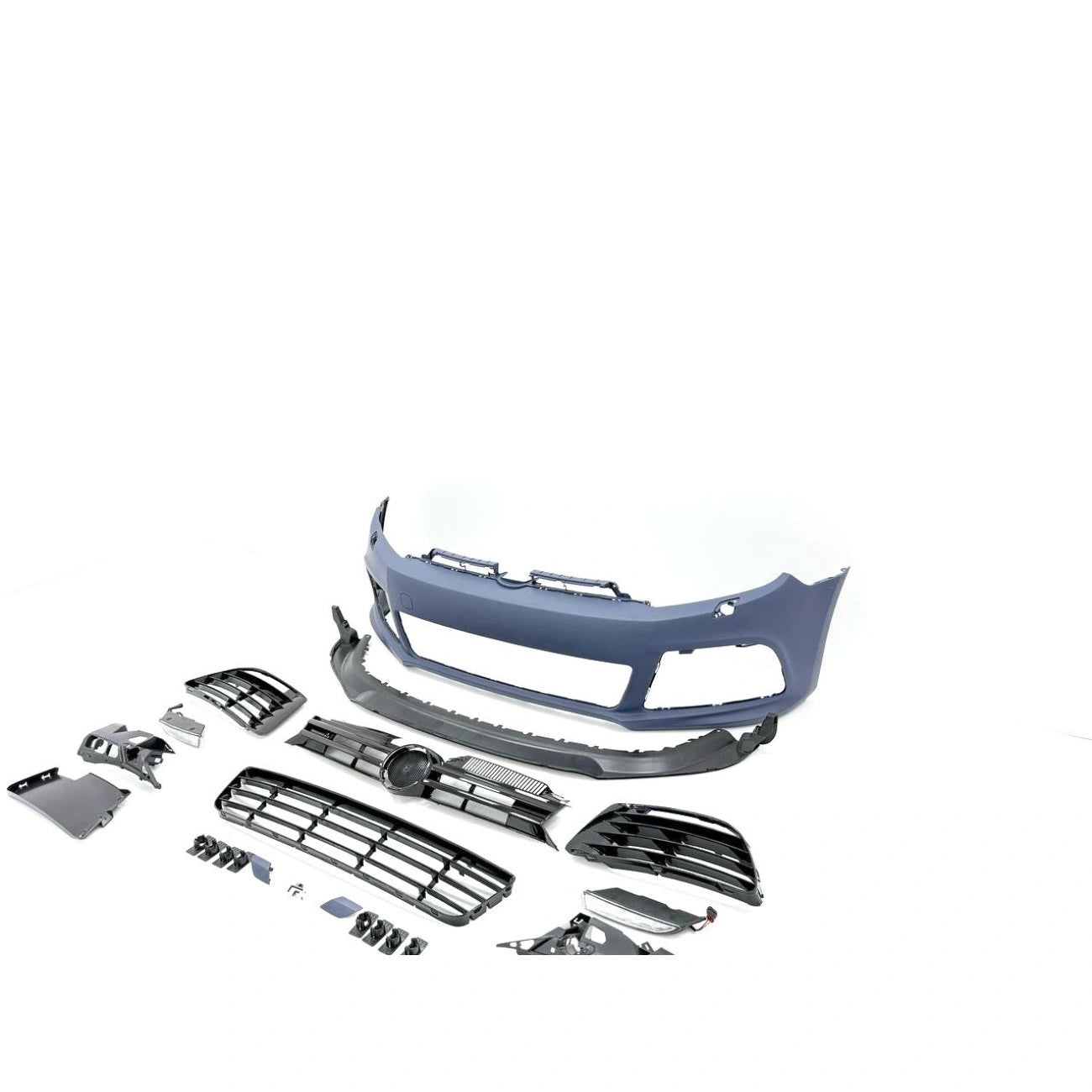 Front bumper Volkswagen Golf 6 (VI) (2008-2014) in R style