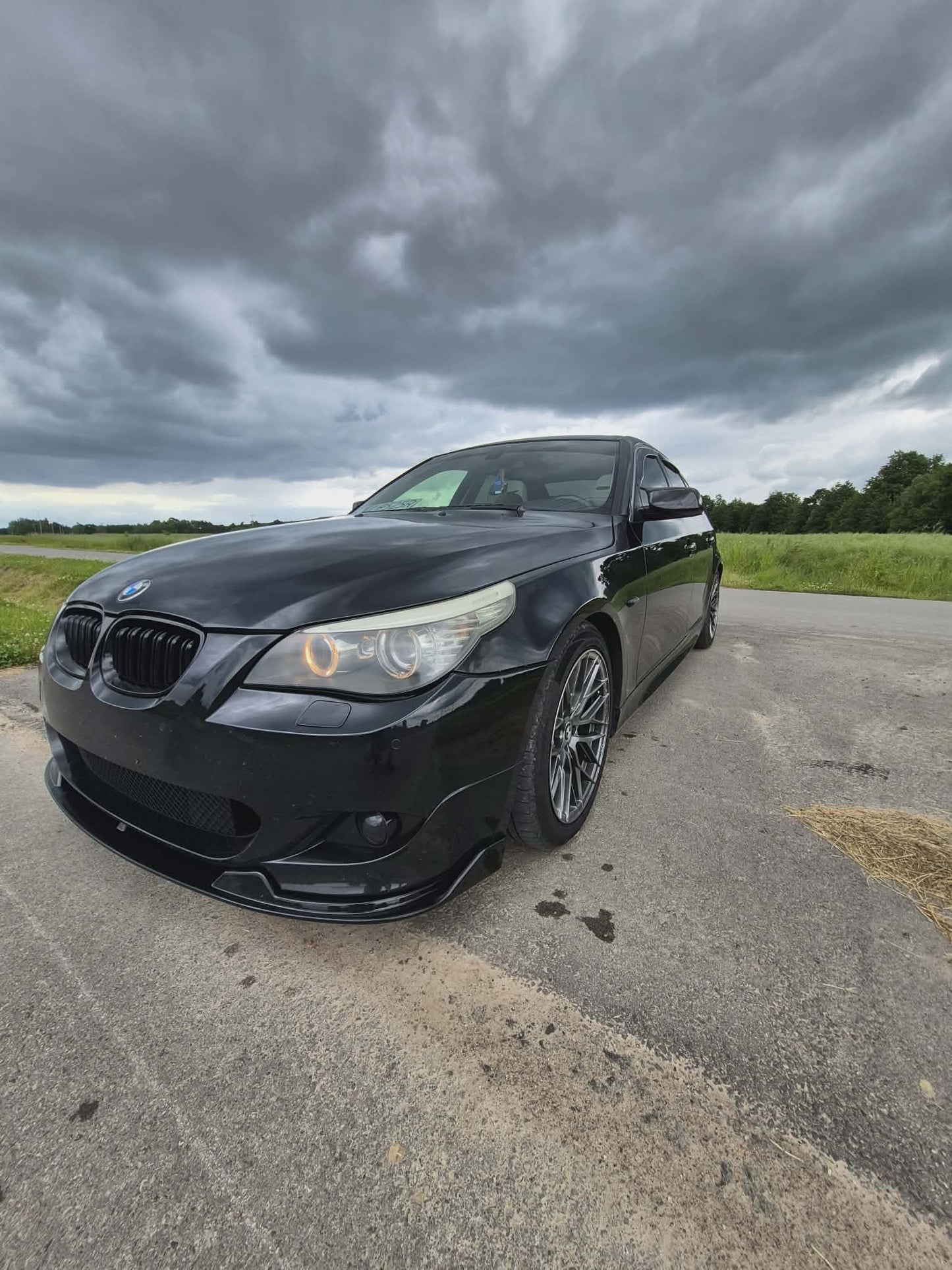 Lip Cover Splitter Front Bumper BMW 5-Series E60 E61 in HAMANN Style