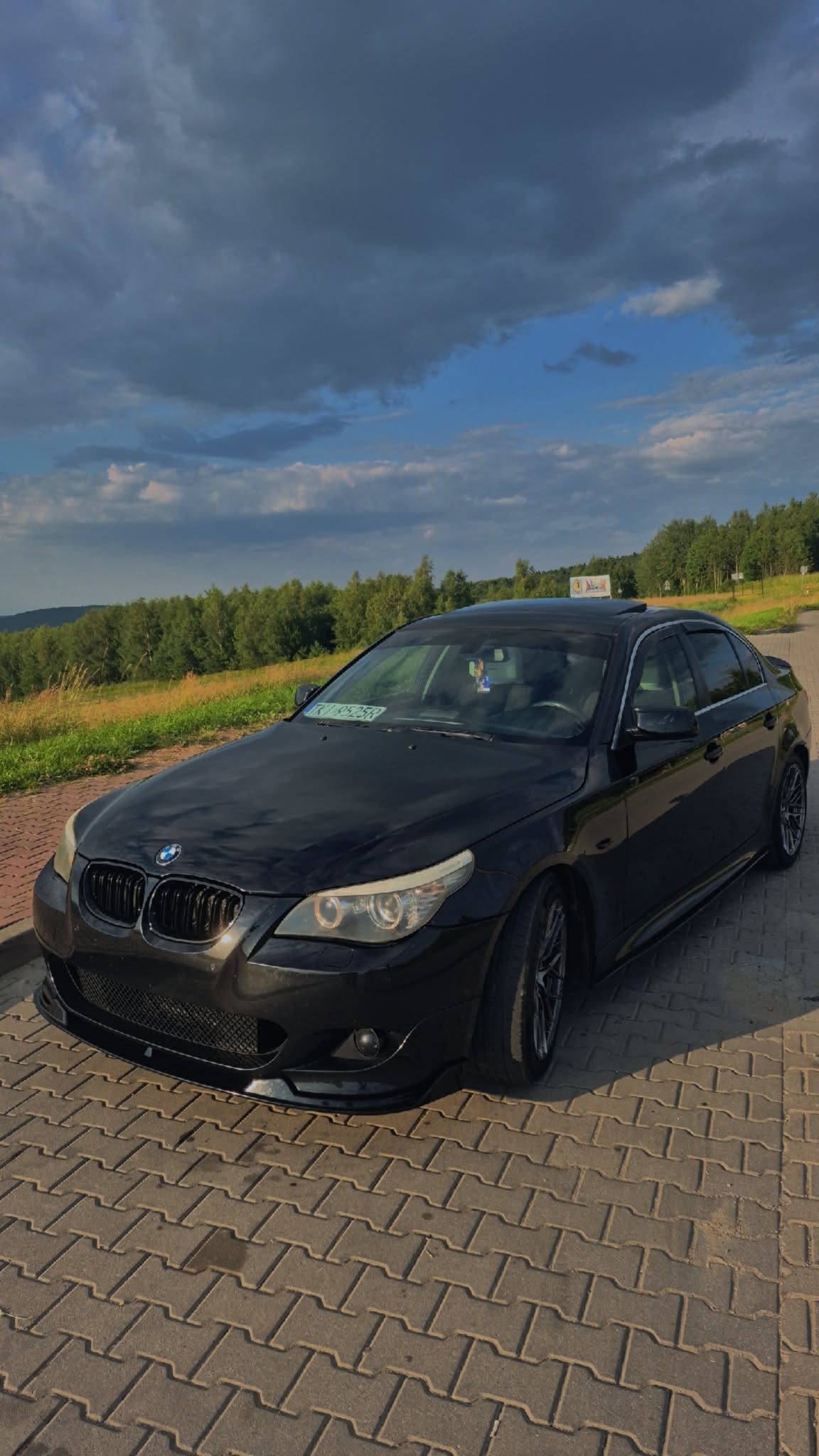 Lip Cover Splitter Front Bumper BMW 5-Series E60 E61 in HAMANN Style