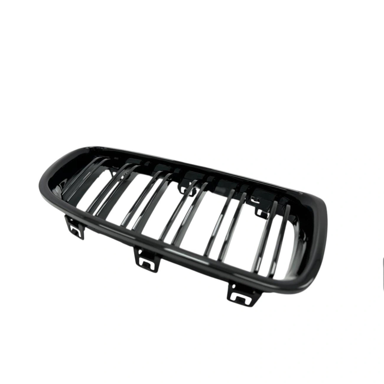 Radiator Grilles (Nostrils) BMW 3-Series F30 F31 (Gloss Black/Double)
