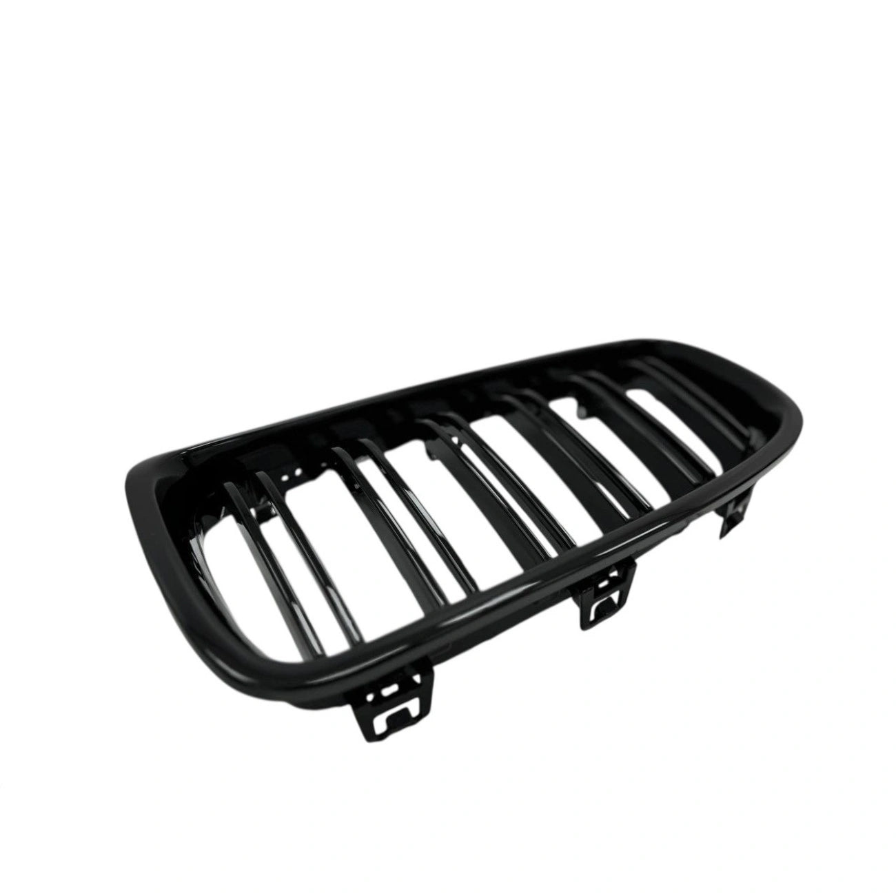 Radiator Grilles (Nostrils) BMW 3-Series F30 F31 (Gloss Black/Double)