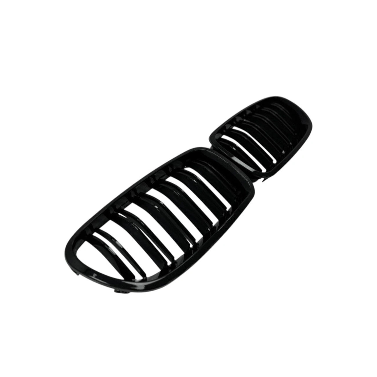 Radiator Grilles (Nostrils) BMW 5-Series F10 F11 (Gloss Black/Double)