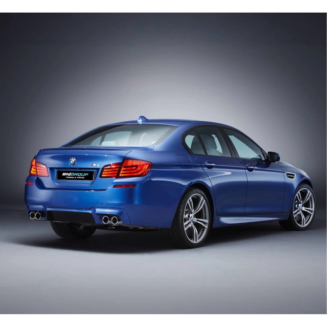 Rear bumper BMW 5-Series F10 in M5-Look style