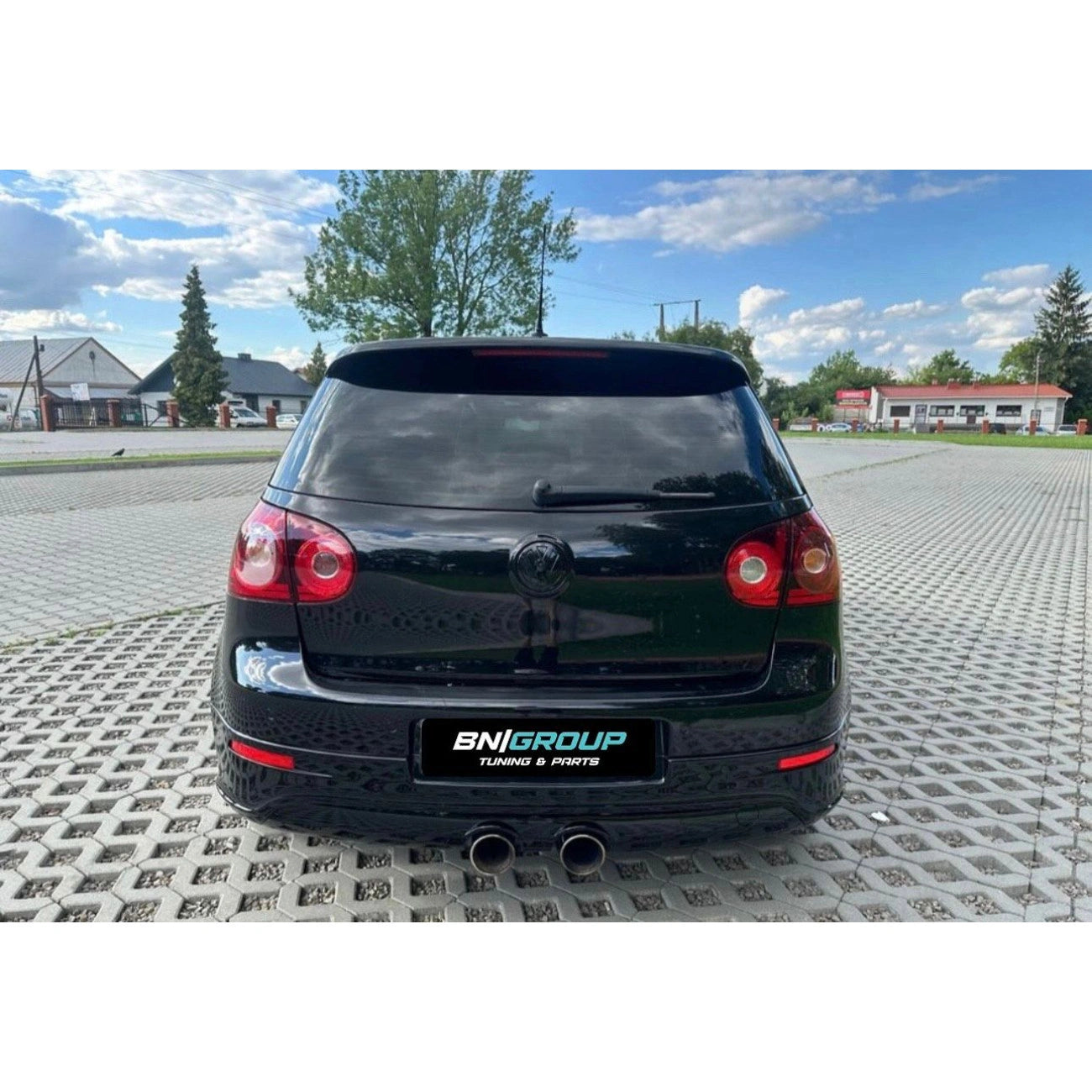 Rear bumper Volkswagen Golf 5 V (2003-2008) in GTi style R32 style