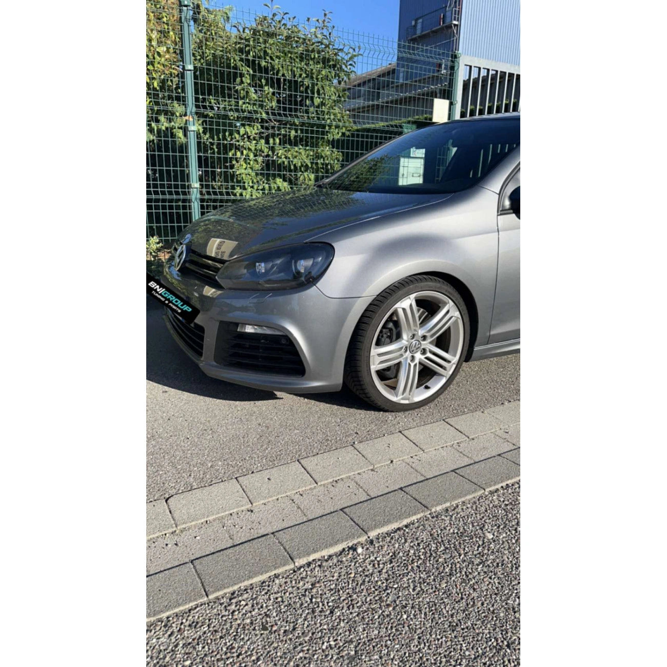 Front bumper Volkswagen Golf 6 (VI) (2008-2014) in R style
