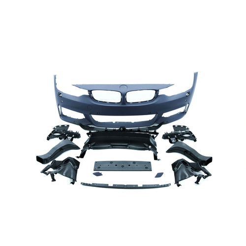Front bumper BMW 4-Series F32 F33 F36 (2014-2020) in the style of M Package M-Tech M-Package PDC