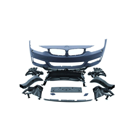 Front bumper BMW 4-Series F32 F33 F36 (2014-2020) in the style of M Package M-Tech M-Package PDC