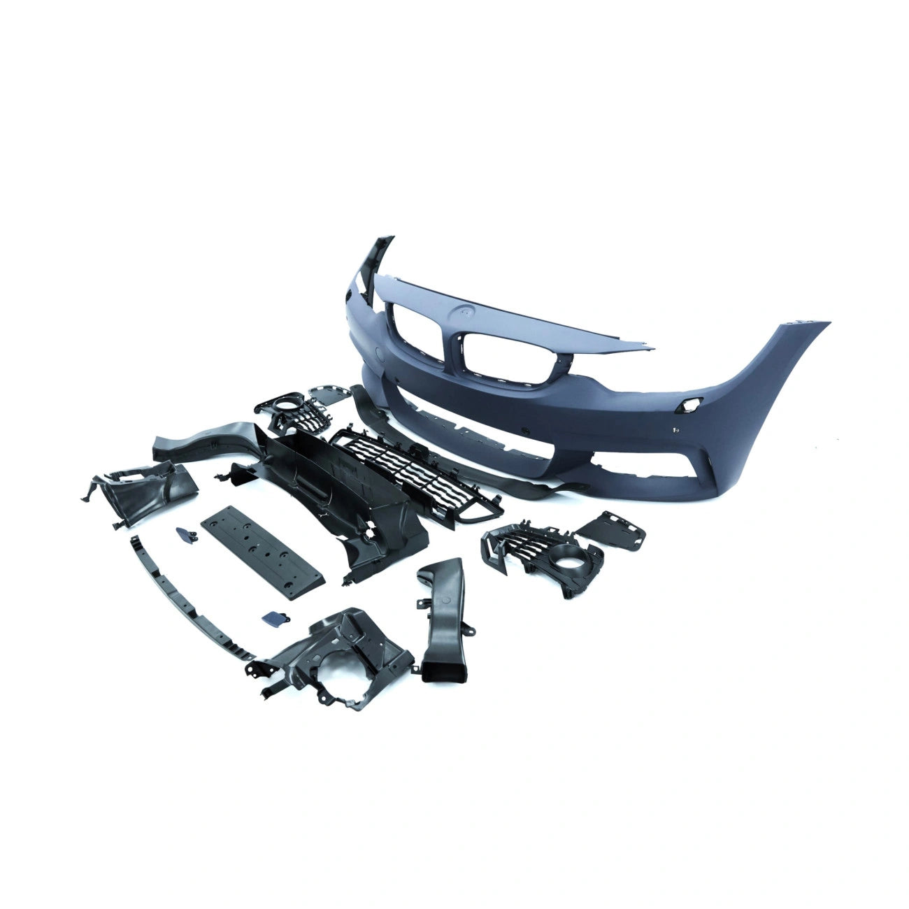 Front bumper BMW 4-Series F32 F33 F36 (2014-2020) in the style of M Package M-Tech M-Package PDC