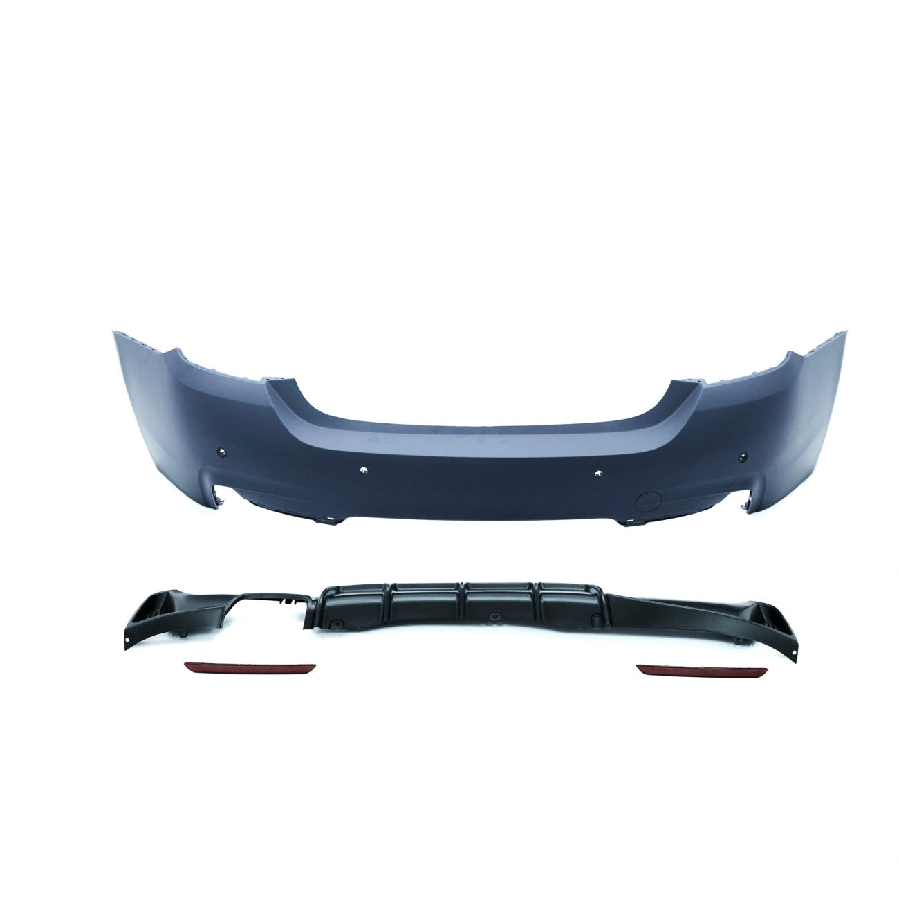 Rear bumper BMW 4-Series F32 F33 F36 (2014-2020) in the style of M Package M-Package