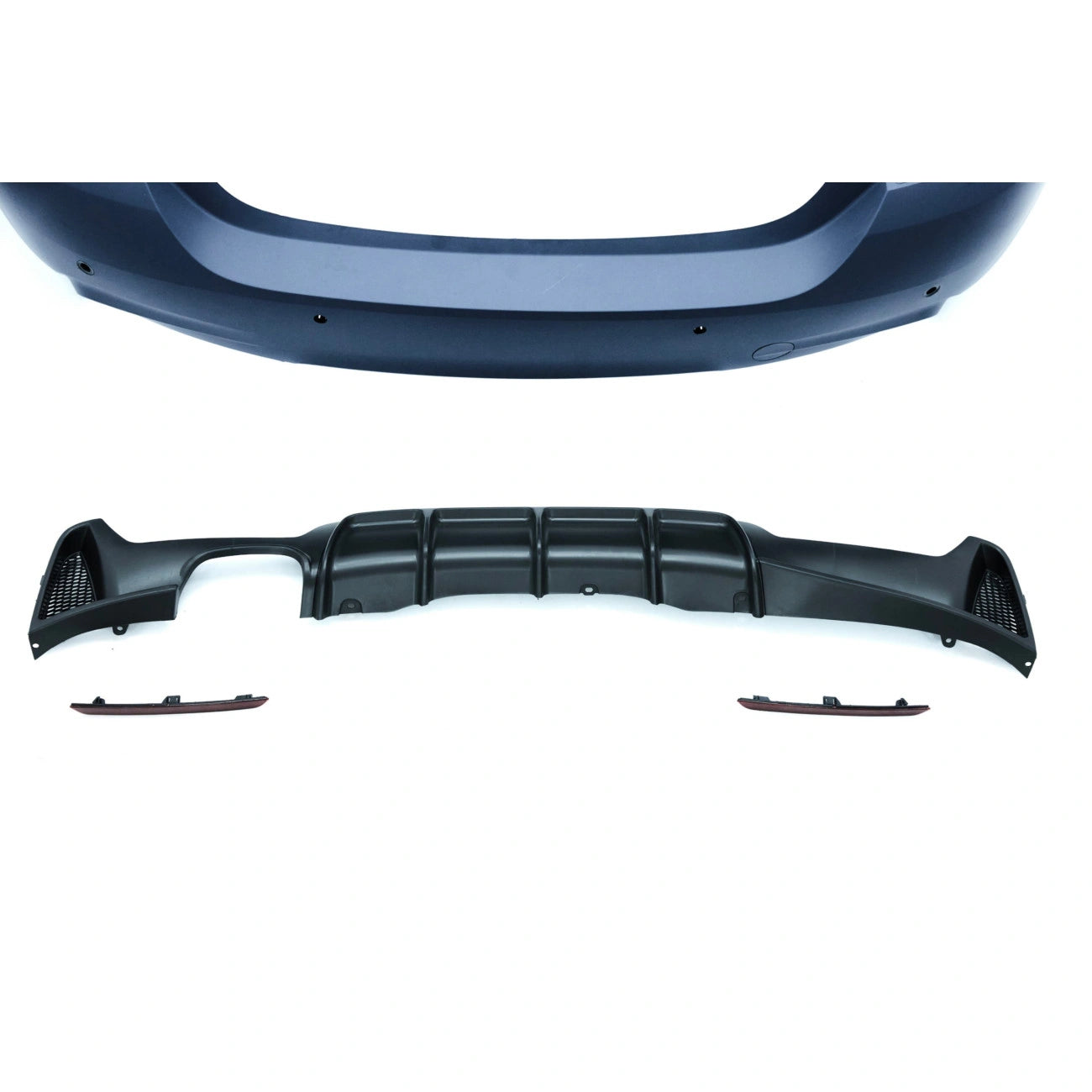 Rear bumper BMW 4-Series F32 F33 F36 (2014-2020) in the style of M Package M-Package
