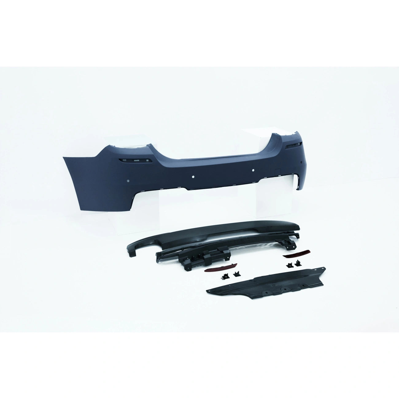 Rear bumper BMW 5-Series F10 (2010-2017) in the style of M Package, M-Paket, M-Tech