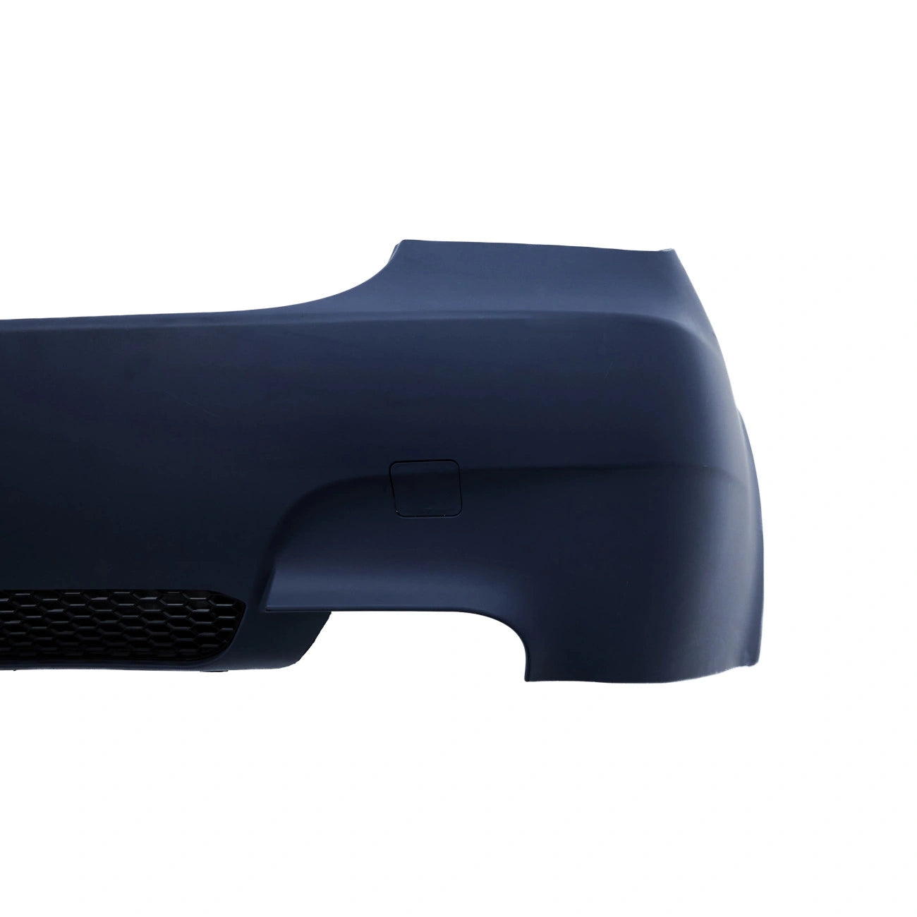 Rear bumper BMW 5-Series E60 (2003-2010) in M5-Look style without PDC cutouts, with marking inside for PDC