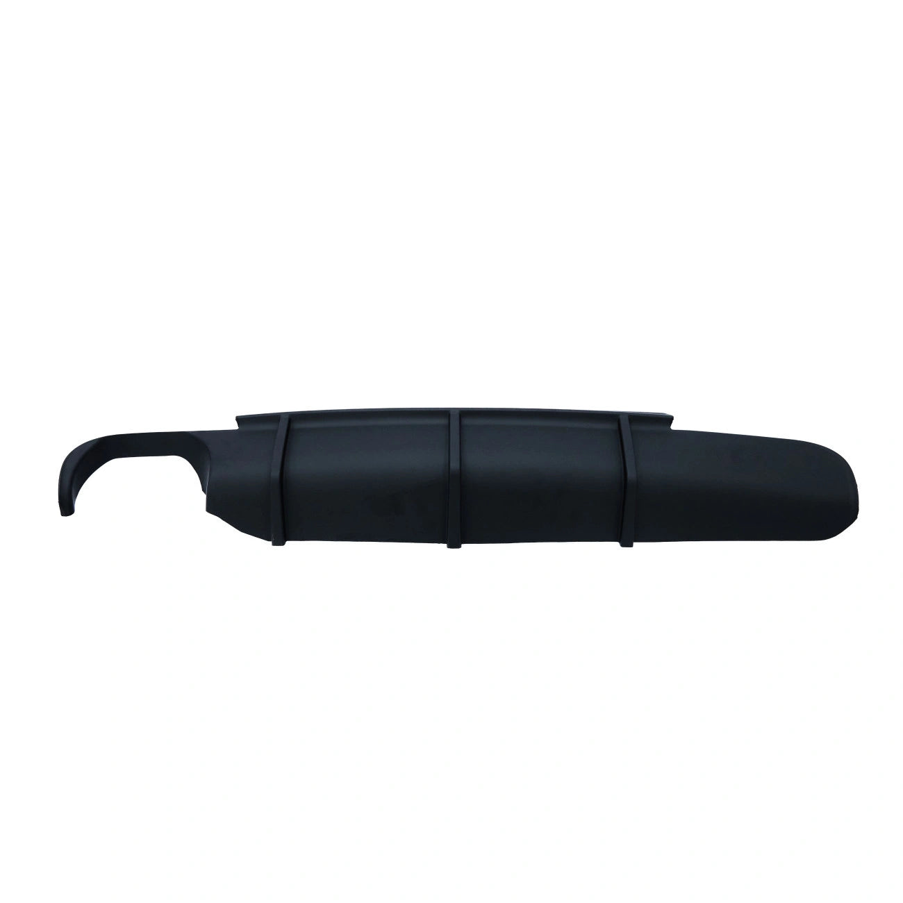 Rear bumper BMW 5-Series E60 (2003-2010) in M5-Look style with a diffuser for one exhaust outlet on the left side, without PDC cutouts, with marking inside for PDC