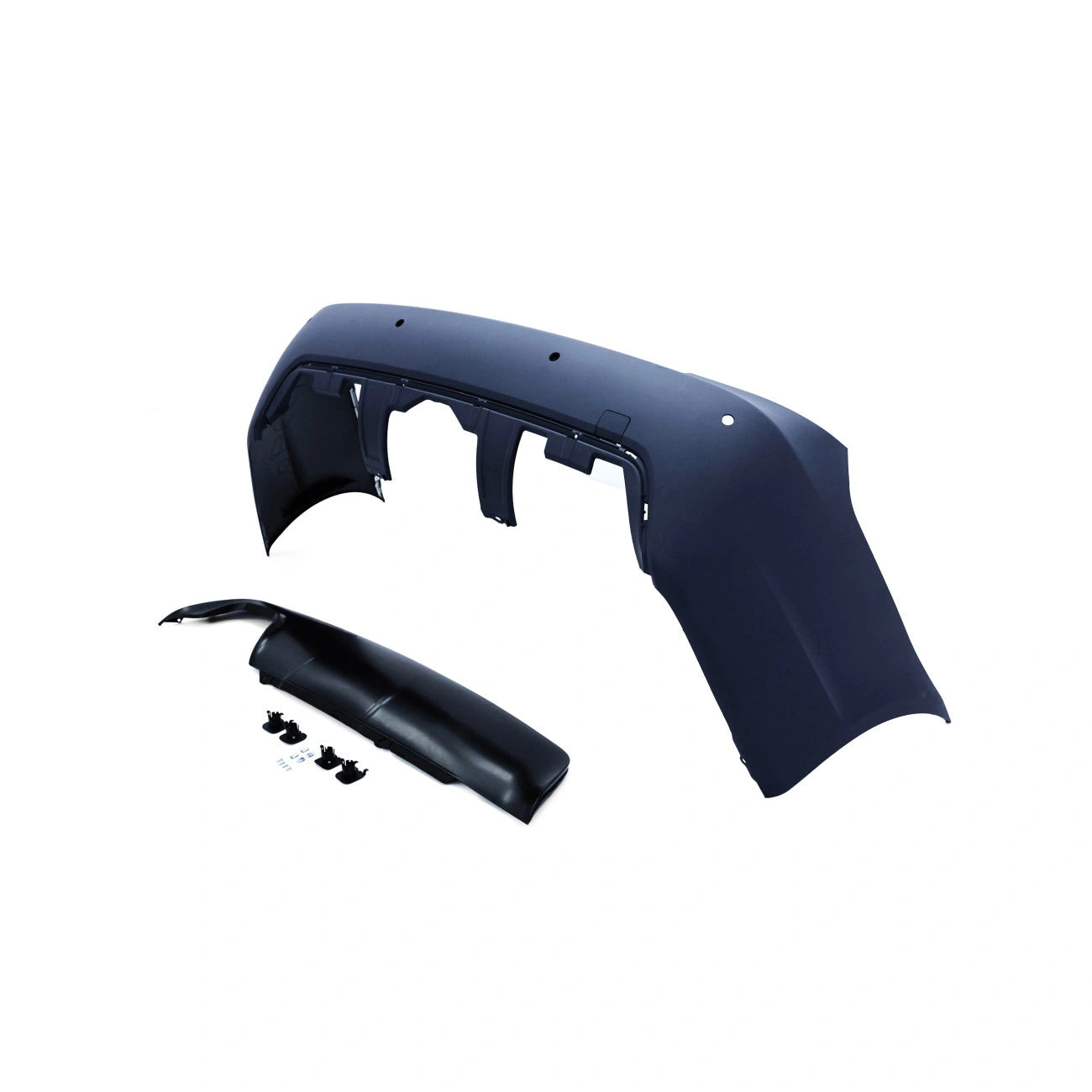 Rear bumper BMW 5-Series E60 (2003-2010) in M-Tech style, M-Pack