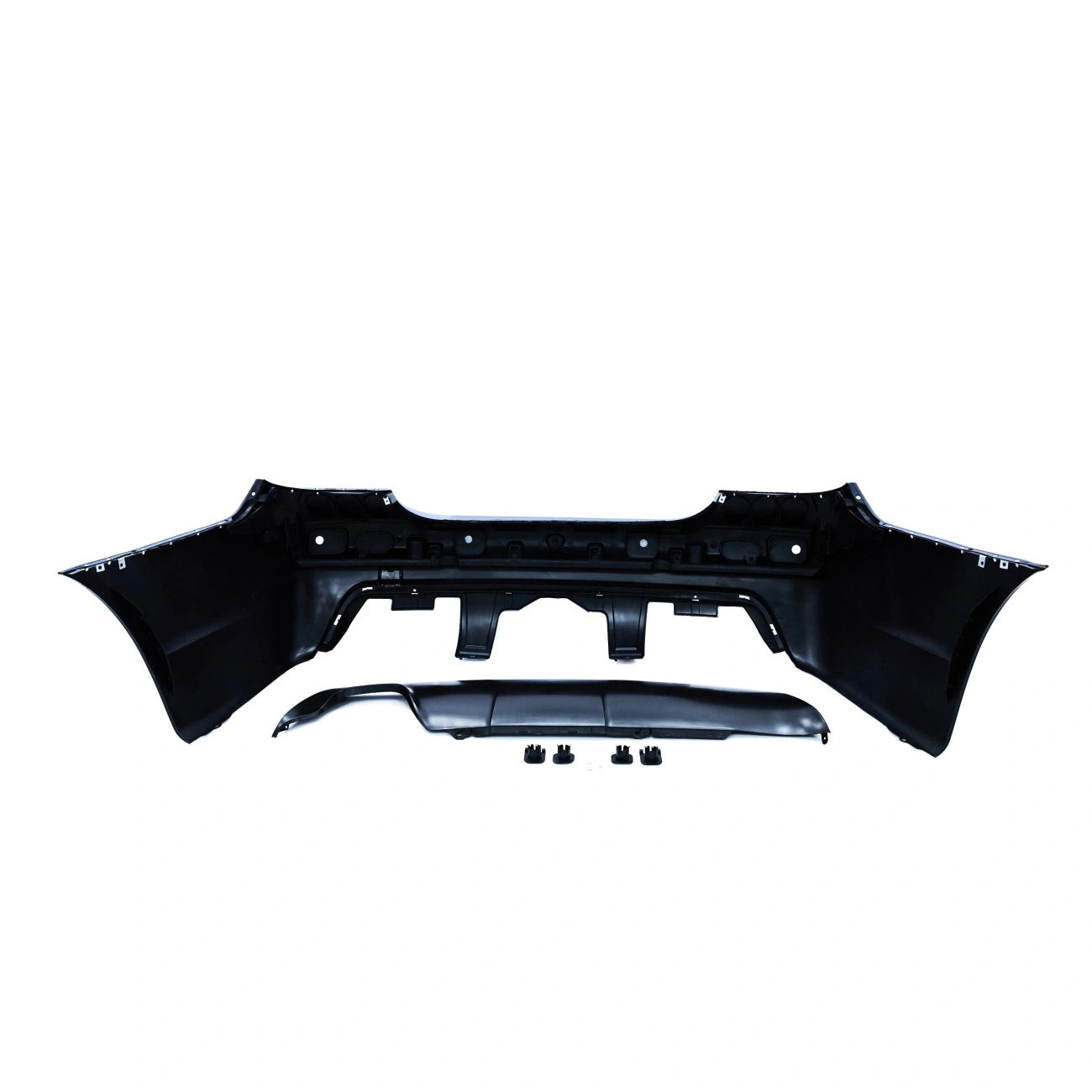 Rear bumper BMW 5-Series E60 (2003-2010) in M-Tech style, M-Pack