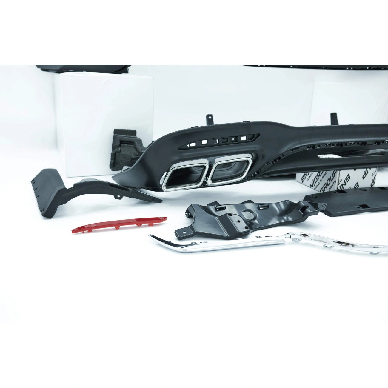 Body Kit for Mercedes-Benz S-Class W222 in AMG style (2017-2020)