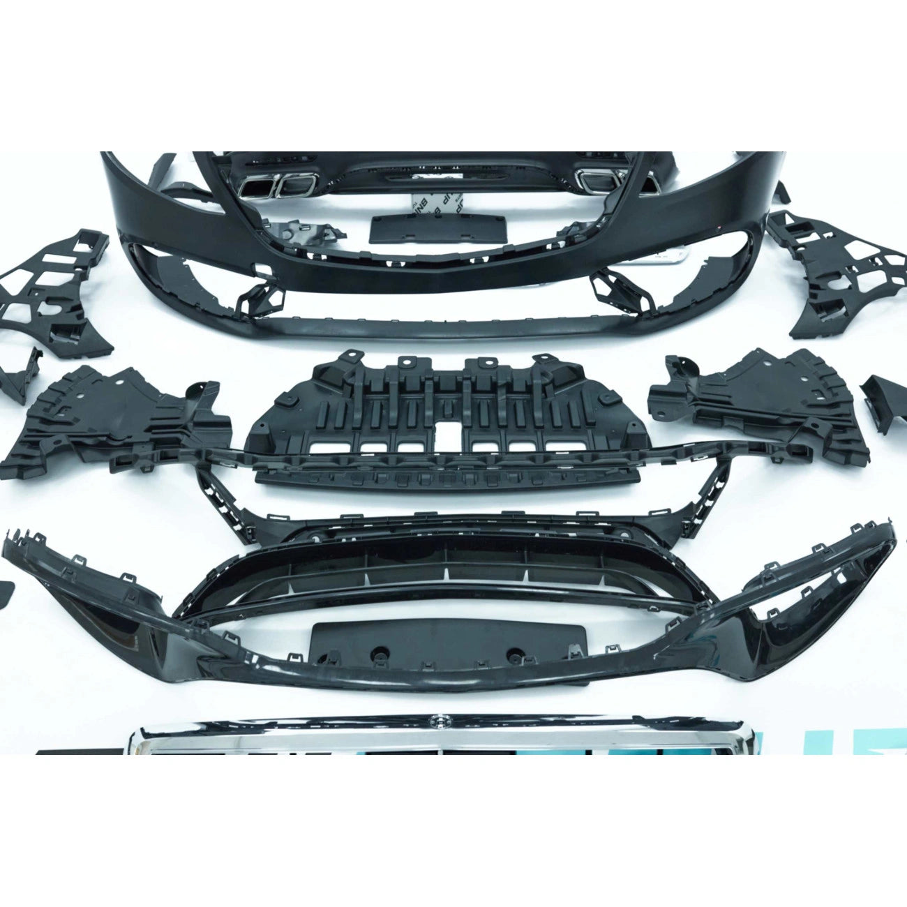 Body Kit for Mercedes-Benz S-Class W222 in AMG style (2017-2020)