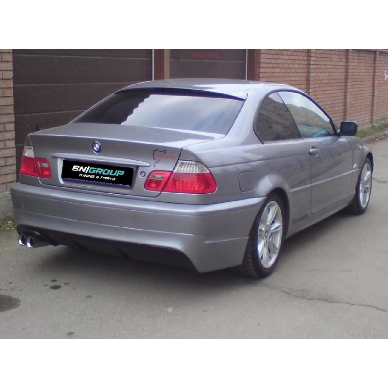 Zderzak tylny BMW 3-Series E46 Coupe, Cabrio (1999-2006) w stylu M-Tech M-Pakiet