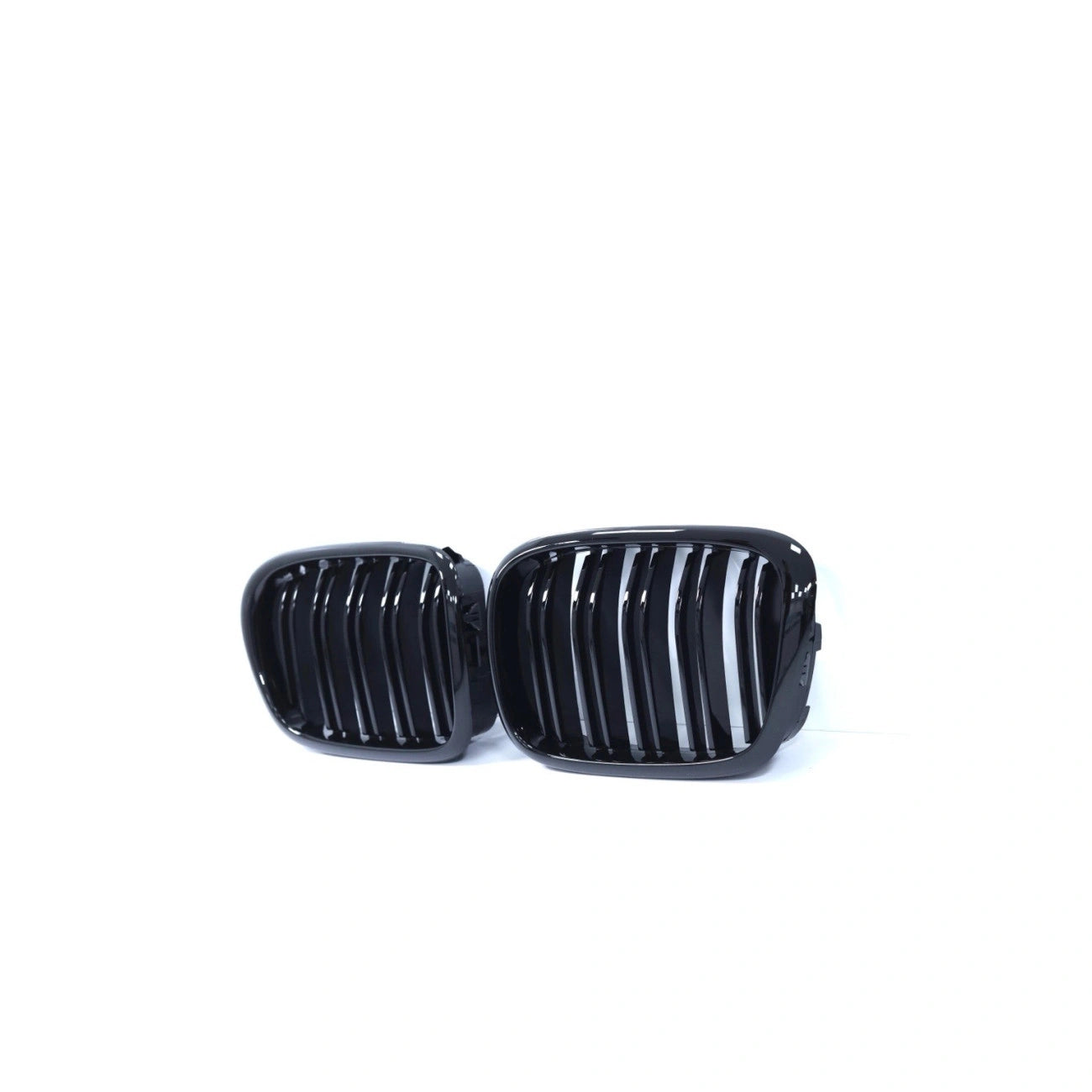 Radiator Front Grilles BMW 5-Series E39 (1995-2003) (Gloss Black/Double)