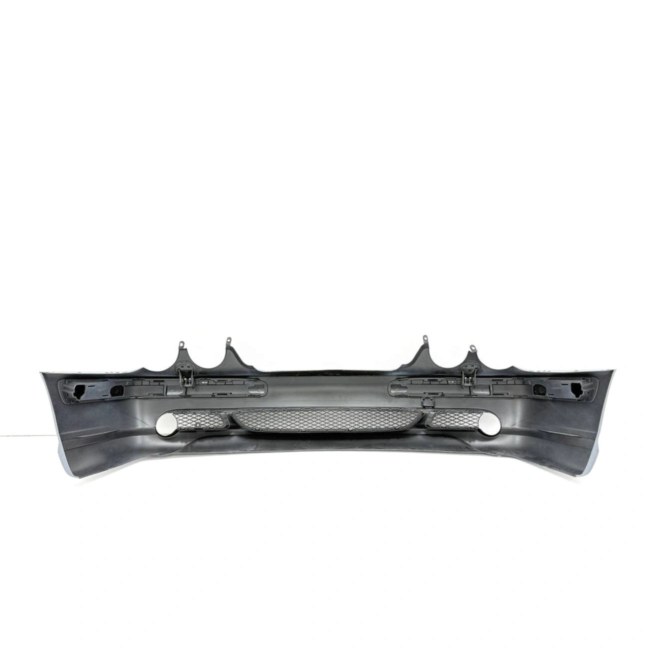 Front bumper assembly Mercedes-Benz W210 in AMG E55 Look style (2000-2002) for headlight washers