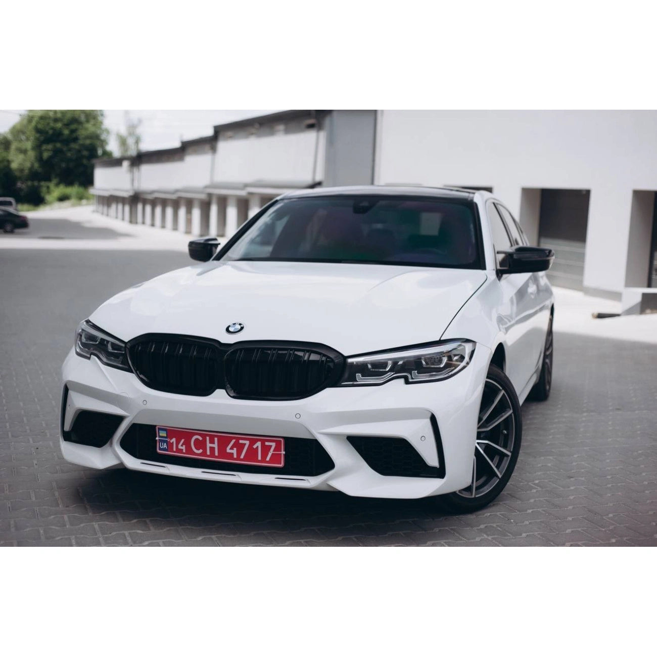 Front bumper BMW 3-Series G20 (2019-2021) in the style of M3 Competition