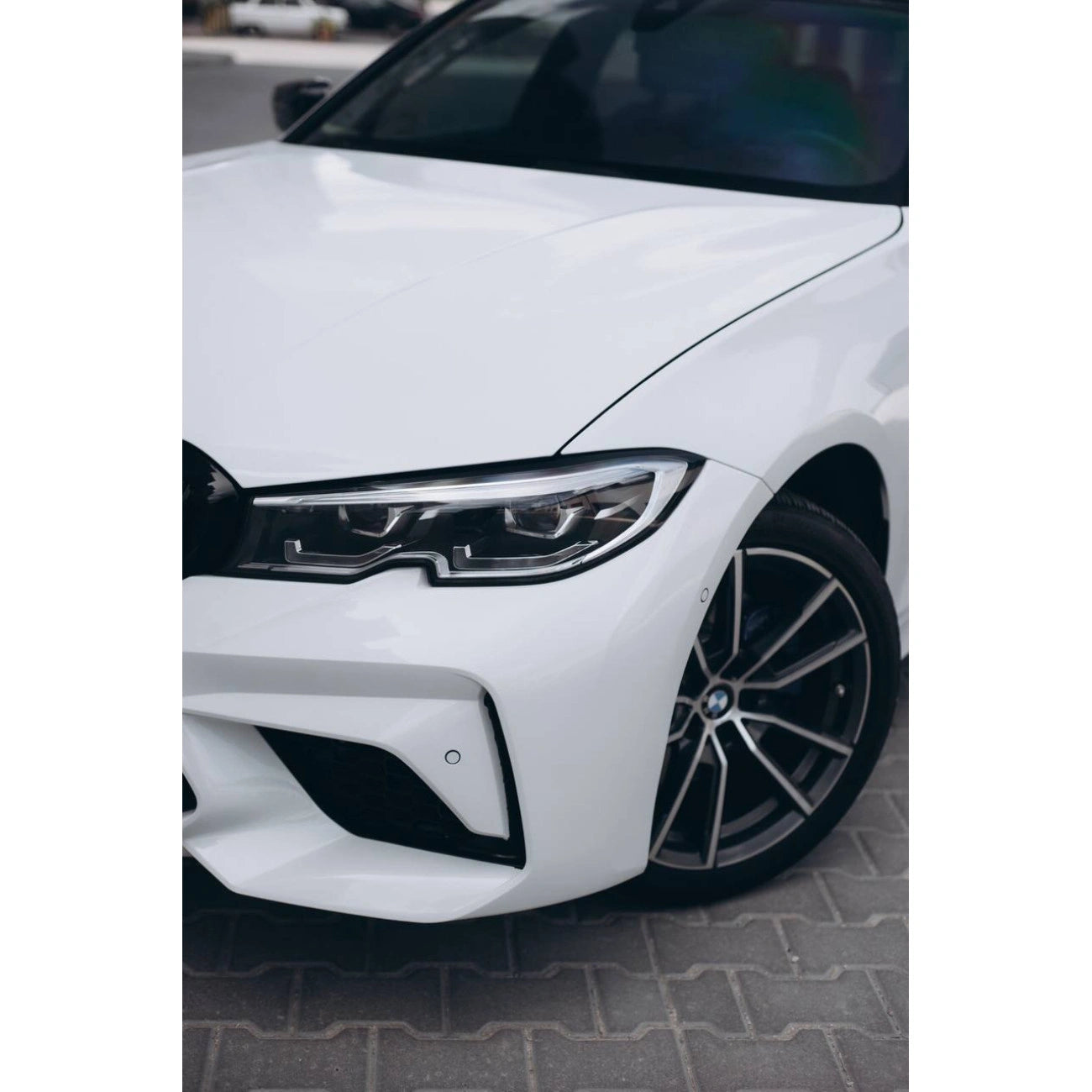 Front bumper BMW 3-Series G20 (2019-2021) in the style of M3 Competition