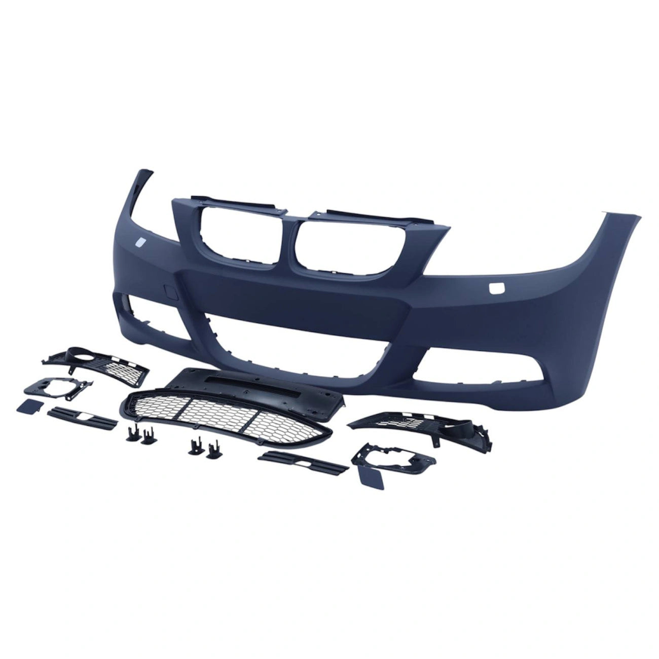 Front Bumper for BMW 3-Series E90/E91 (2005-2011) in M-Tech M Package style