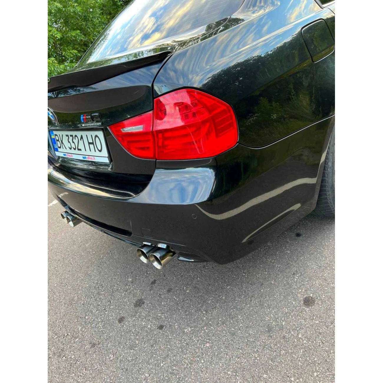 Rear bumper for BMW 3-Series E90 (2005-2008) M-Tech/M-Packet