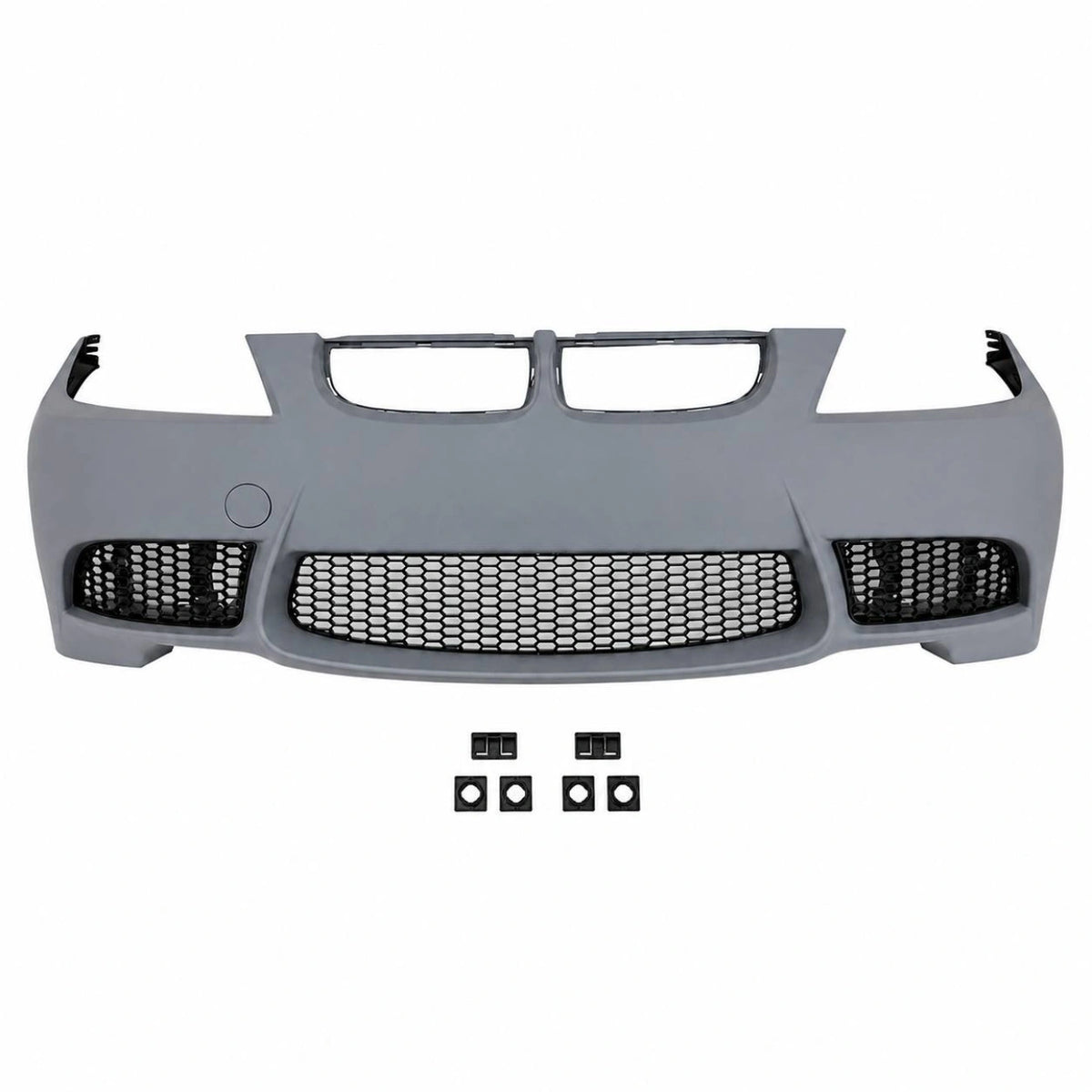 Przedni zderzak BMW E90/E91 (2005–2008) M3-Look – bez otworów na halogeny