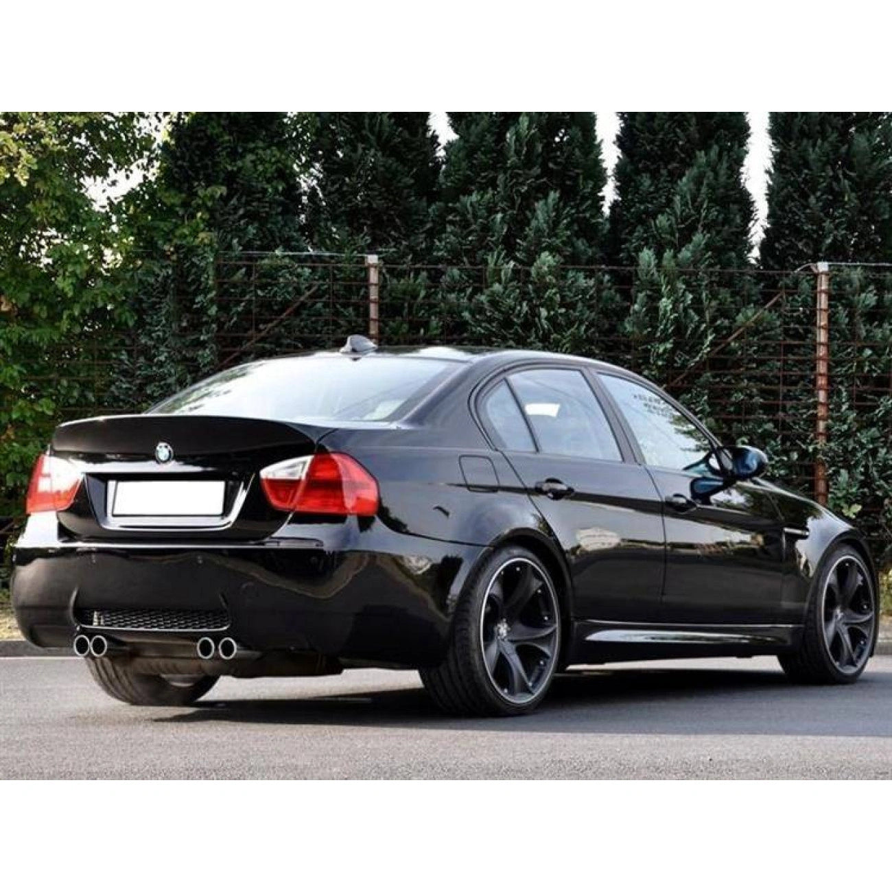 Rear Bumper for BMW 3-Series E90 (2005-2011) in M3-Look style