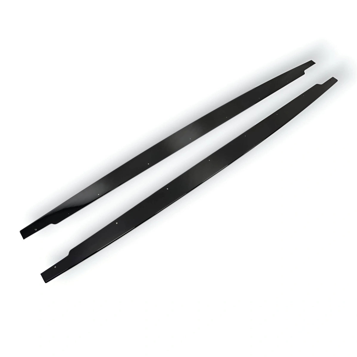 Dokładki Listwy pod progi do BMW E90 E91 w stylu M-Performance 2005–2011 – 2 szt. czarny połysk